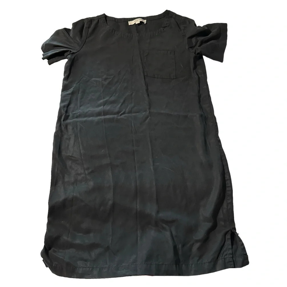 The Loft women's size small modest black lightweight dress